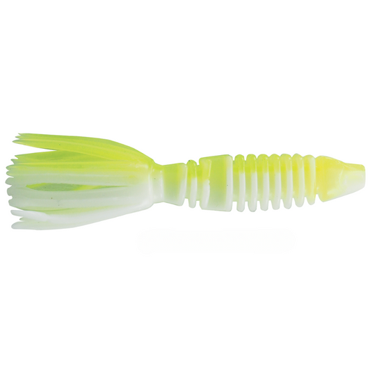 Luck E Strike Skirted Minna Crappie Baits - Lemon Meringue