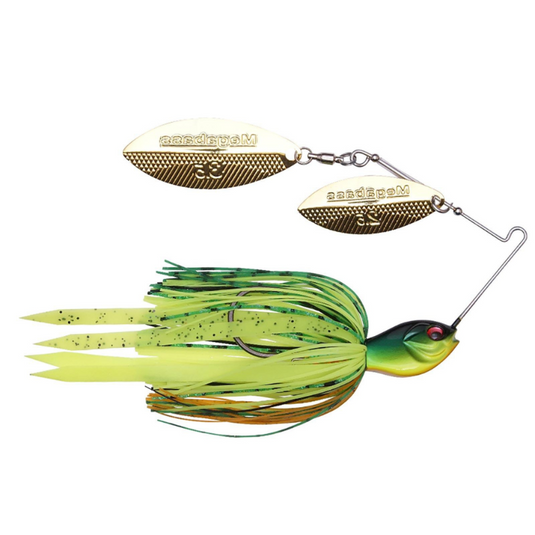 Megabass SV-3 Double Willow Spinnerbaits - Hot Tiger