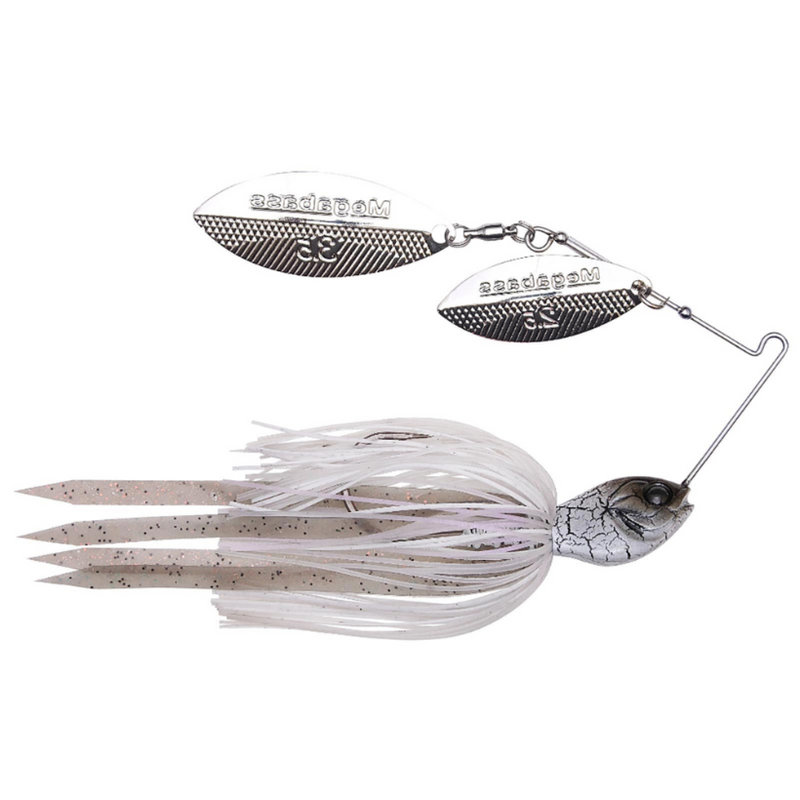 Load image into Gallery viewer, Megabass SV-3 Double Willow Spinnerbaits - White Python
