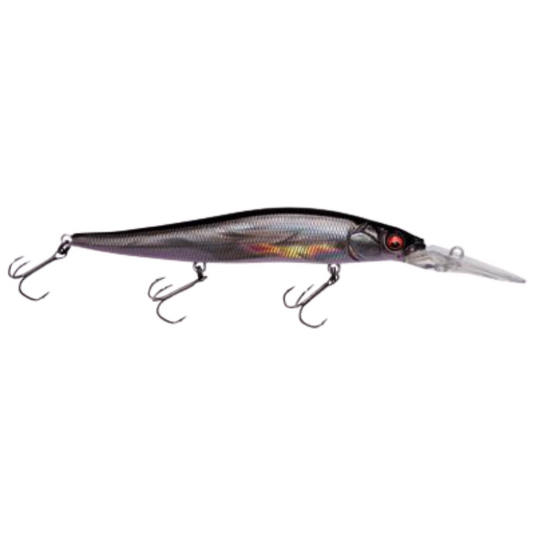 Megabass Vision 110 plus2 Jerkbait - GG Deadly Black Shad