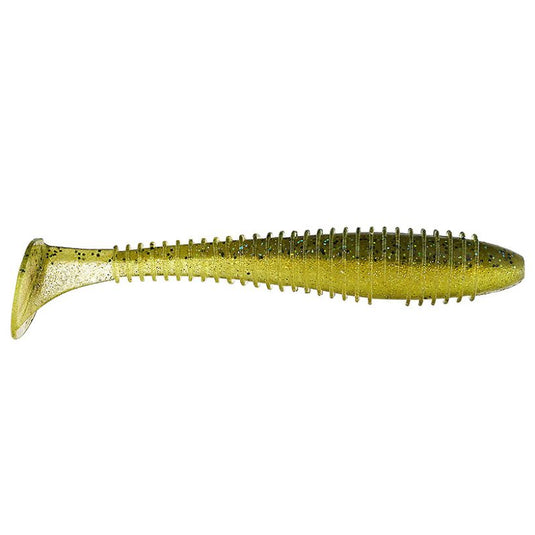 Keitech Swing Impact FAT Swimbait 2.8in - Mossback Golden Shad