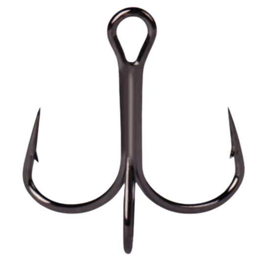 Mustad KVD Elite Triple Grip Treble Hooks - Black Nickel