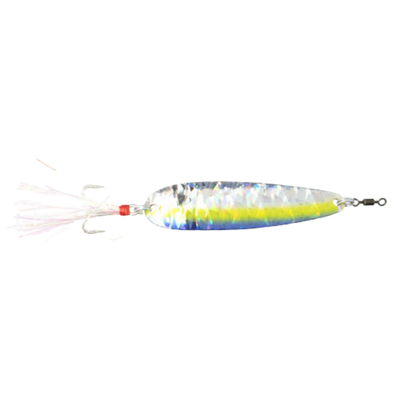 Load image into Gallery viewer, Nichols Lures Lake Fork Flutter Spoon - Bombshell Shad Foil
