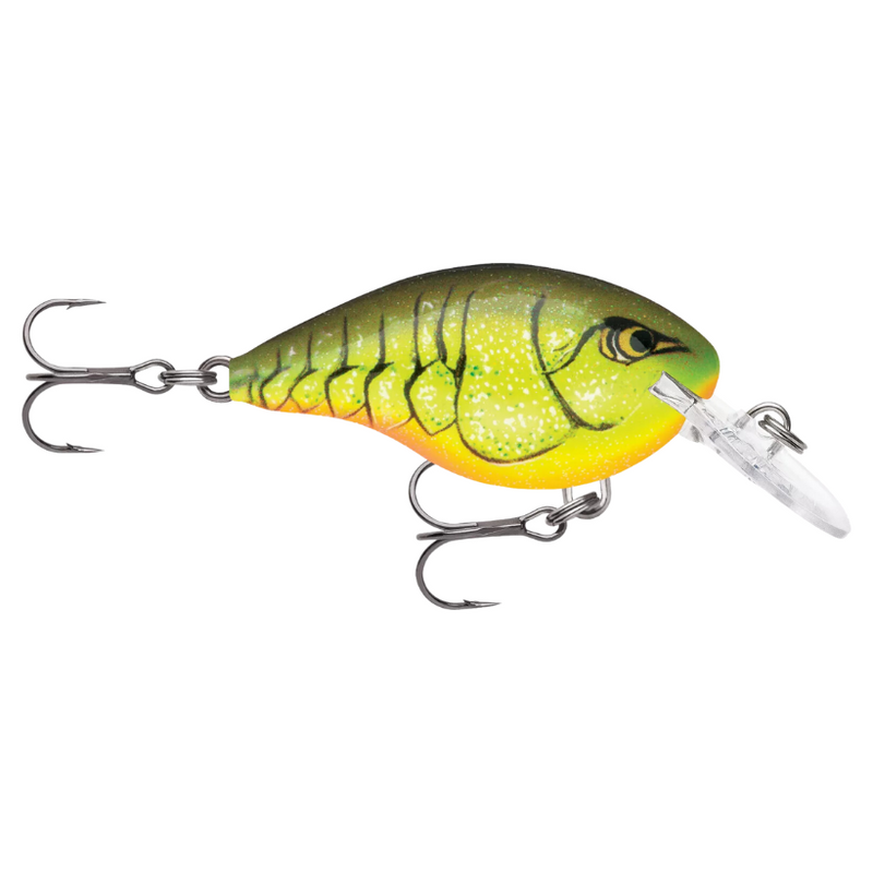 Load image into Gallery viewer, Rapala DT Series Crankbaits - Chartreuse Rootbeer Crawdad
