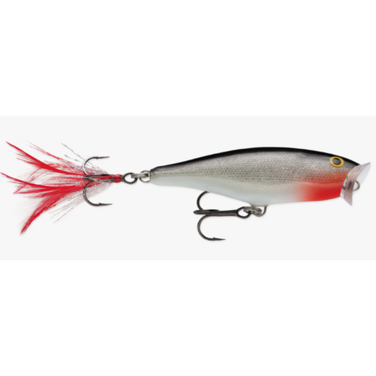 Rapala Skitter Pop 5 Topwater Baits - Silver