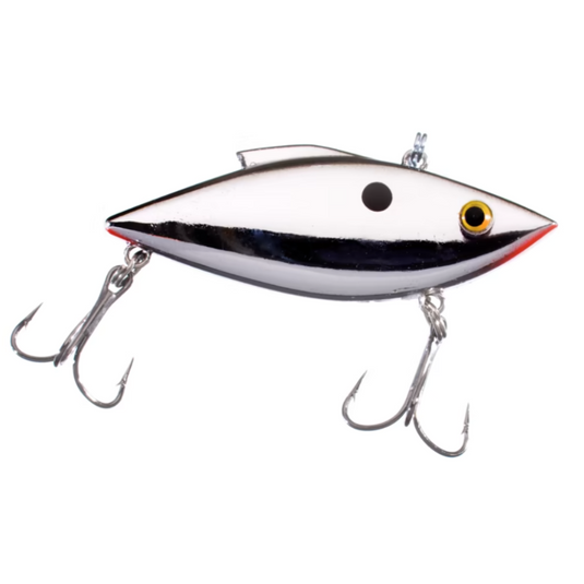 Rat-L-Trap Bill Lewis Mini-Trap Crankbaits - Chrome Black Back