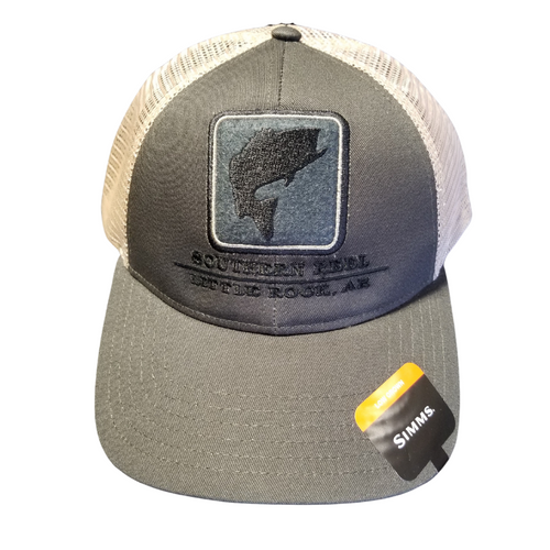 Simms Bass Icon Trucker Hats w/ Southern Reel Name Hats -  Foliage