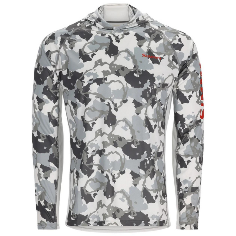 Load image into Gallery viewer, Simms Challenger Solar Hoody - Regiment Camo Cinder  White
