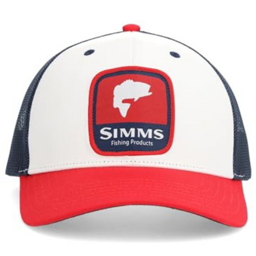 Simms Double Haul Icon Trucker Hat - Bass Americana