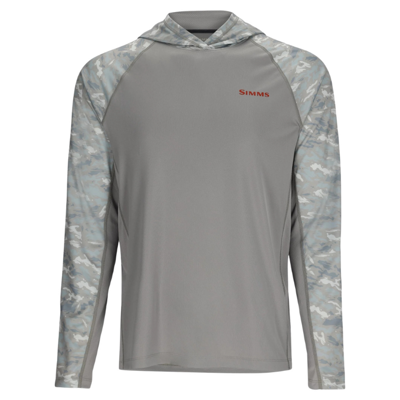 Load image into Gallery viewer, Simms Challenger Solar Hoody - Cinder/Ghost Camo Sterling 
