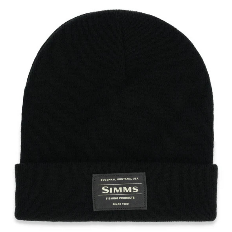 Load image into Gallery viewer, Simms Everyday Watch Cap Beanie - Black
