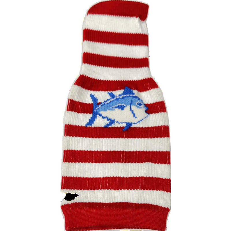 Load image into Gallery viewer, Southern Tide Bottle Sock - Red and White
