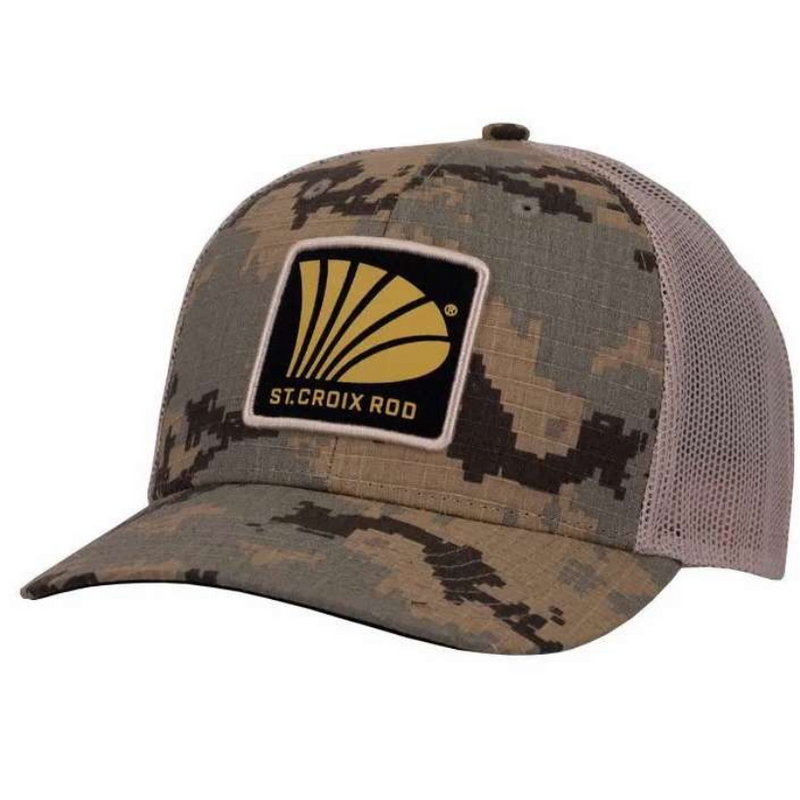 Load image into Gallery viewer, St. Croix Logo Hat - Digital Camo Mesh Back
