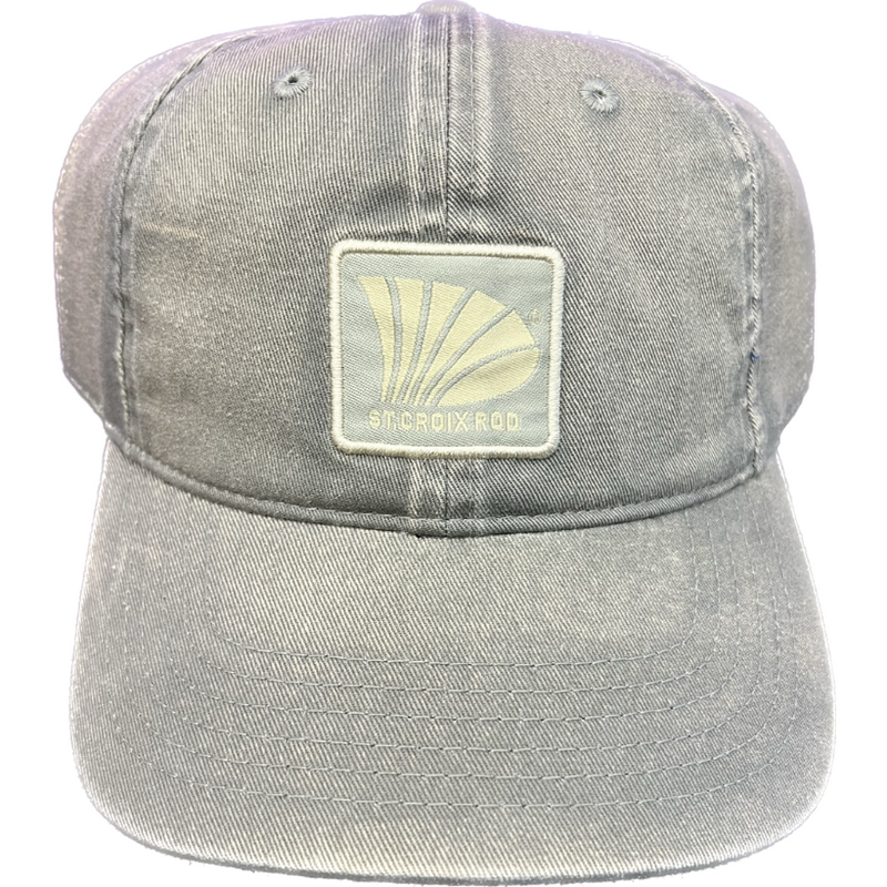 Load image into Gallery viewer, St. Croix Logo Hat - Distressed Gray - Classic style
