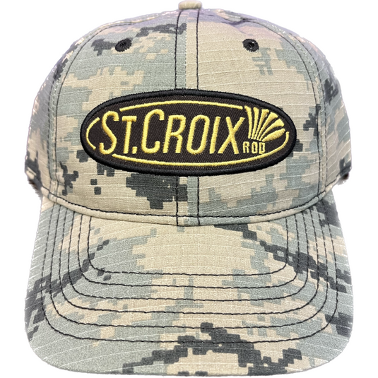 St. Croix Logo Hat - Full Digital Camo - Classic style