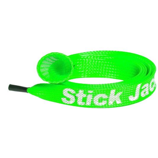 Stick Jacket Spinning Rod Covers - Neon Green