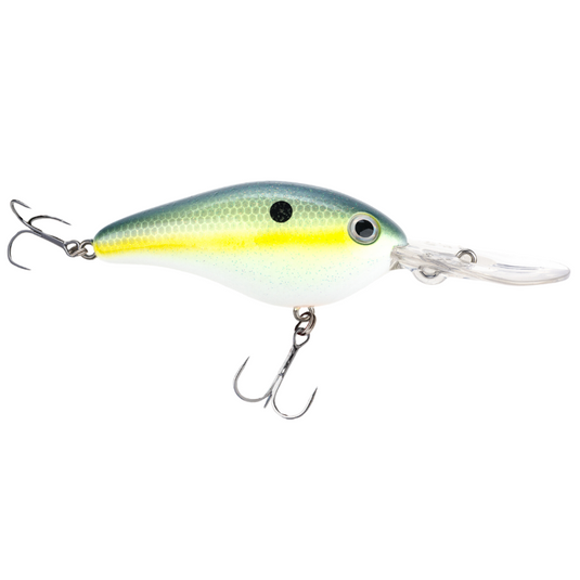 Strike King 6XD Hard Knock Crankbaits - Chartreuse Sexy Shad