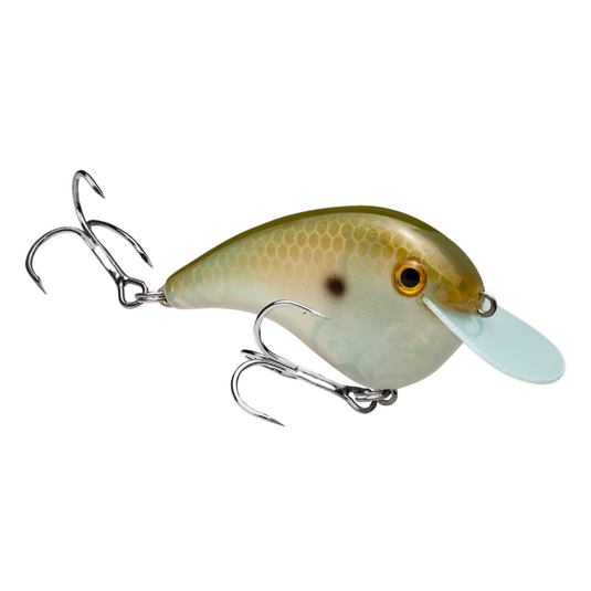 Strike King Chick Magnet Flat Sided Crankbaits - Green Gizzard