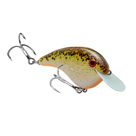 Strike King Chick Magnet Flat Sided Crankbaits - Rootbeer