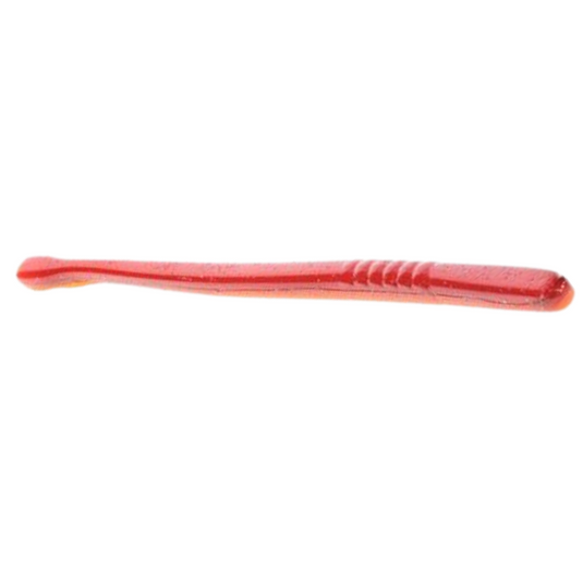 Strike King KVD Perfect Plastics Filler Worms - Fire Crawler