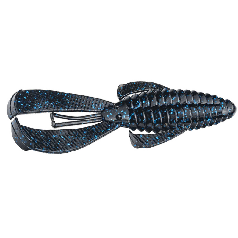 Load image into Gallery viewer, Strike King Rage Bug - Black Blue Flake
