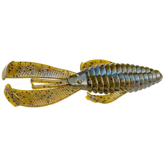 Strike King Rage Bug - Blue Craw Red Flake for fishing