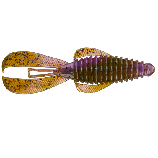 Strike King Rage Bug - Green Pumpkin Purple Swirl for fishing