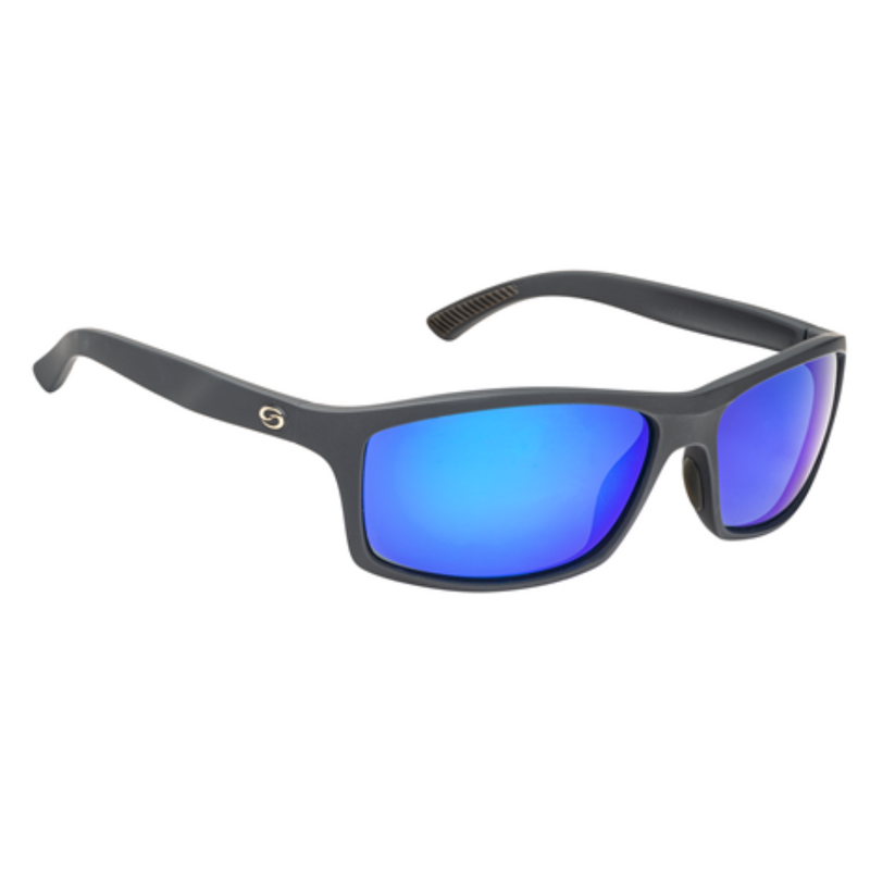 Load image into Gallery viewer, Strike King S11 Optics Brazos Black  Frame with Blue Mirror - SG-S1196
