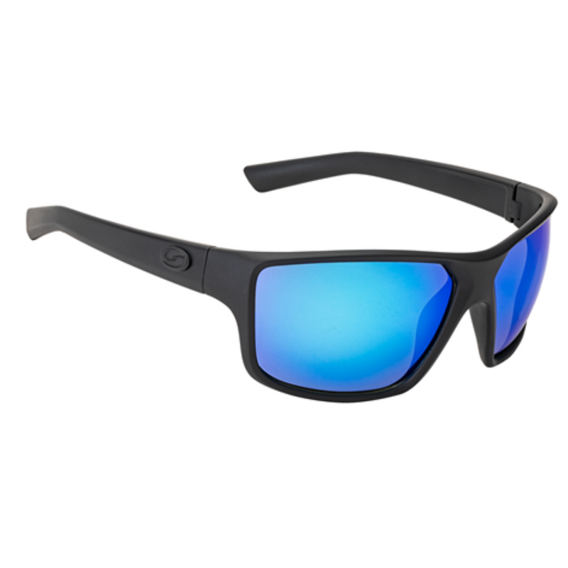 Load image into Gallery viewer, Strike King S11 Optics Clinch Black Frame with Blue Mirror - SG-S11402
