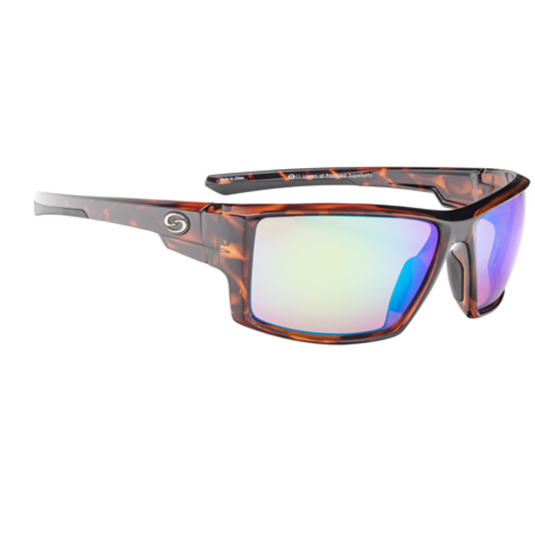 Strike King S11 Optics Pickwick Tortoise Shell Frame with Green Mirror - SG-S1193