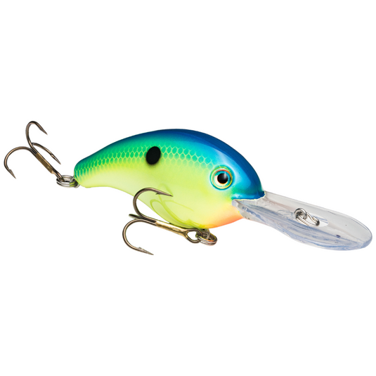 Strike King Series 5 Crankbaits - Chartreuse Blue Back