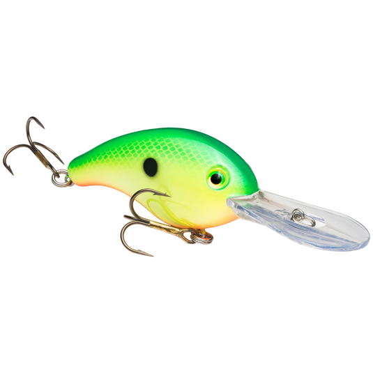 Strike King Series 5 Crankbaits - Chartreuse Green Back