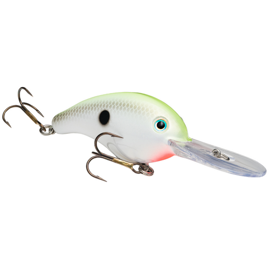 Strike King Series 5 Crankbaits - White Chartreuse Back