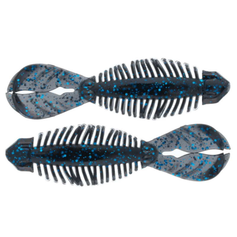 Load image into Gallery viewer, Toad Thumper Craw Gills - Blue Black Flake
