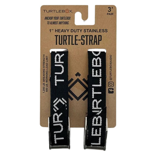 TurtleBox Tie-Down Straps - Black