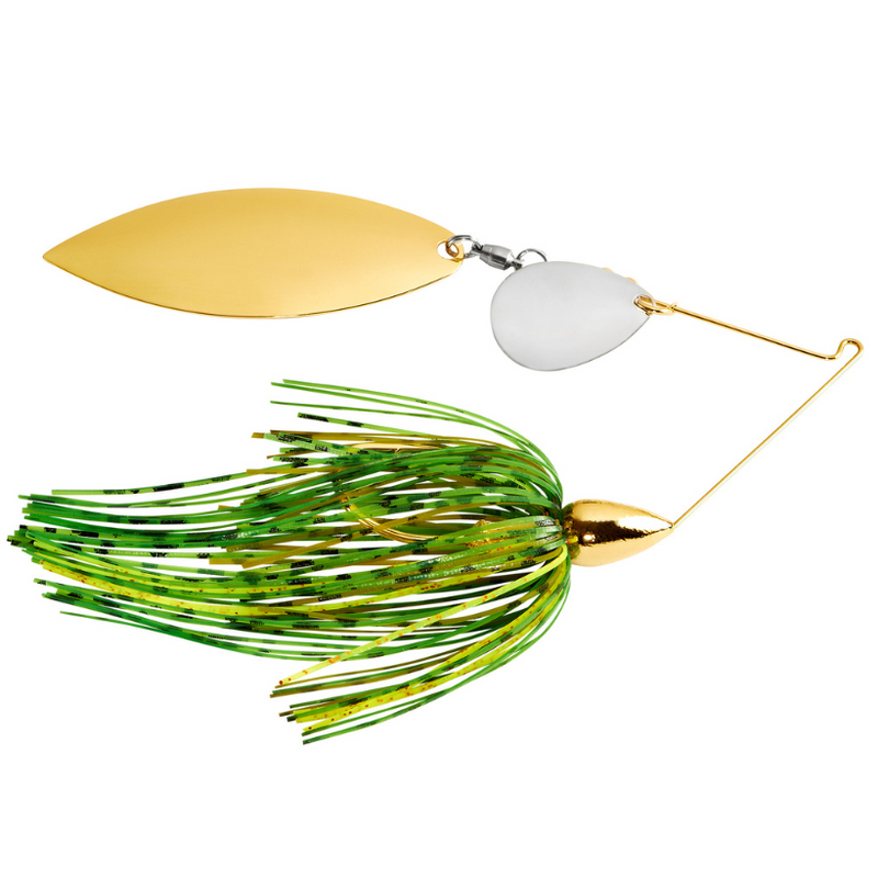 Load image into Gallery viewer, War Eagle Gold Colorado Willow Spinnerbaits - Watermelon
