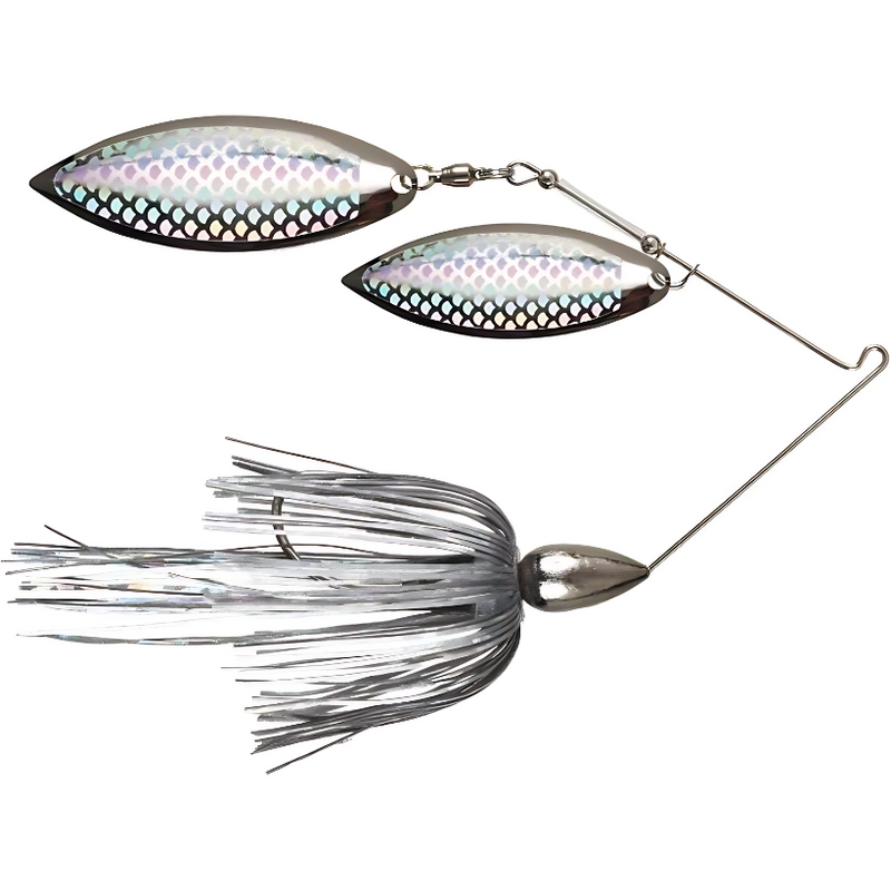 Load image into Gallery viewer, War Eagle Double Willow Spinnerbaits - Aurora
