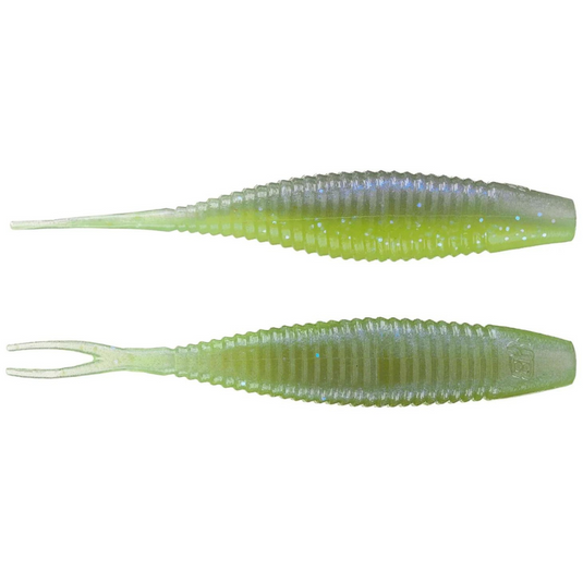 Yamamoto Scope Shad Swimbaits - Chartreuse - Electric Shad