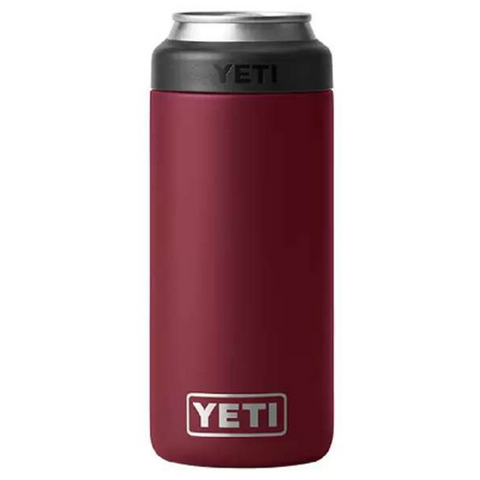 Yeti Rambler 12oz Colster Slim Can Insulator Harvest Red