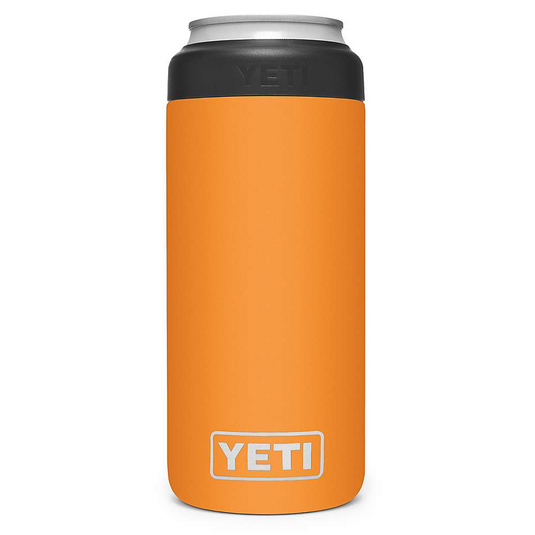 Yeti Coolers Rambler 12 Oz Colster Slim Can Insulator - King Crab Orange