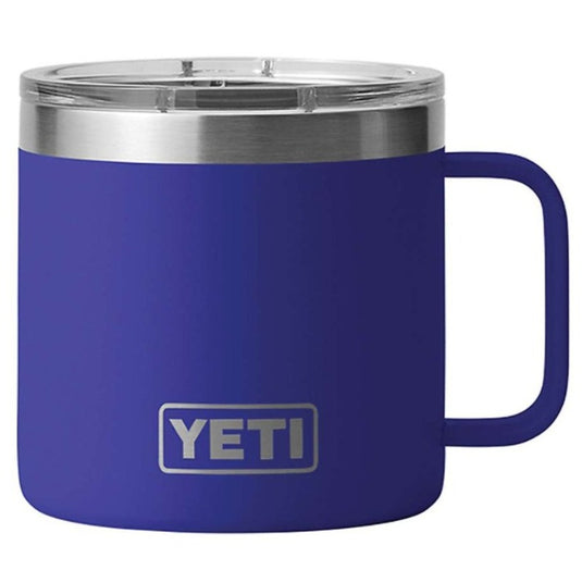 Yeti Rambler 14 oz Mug - Offshore Blue