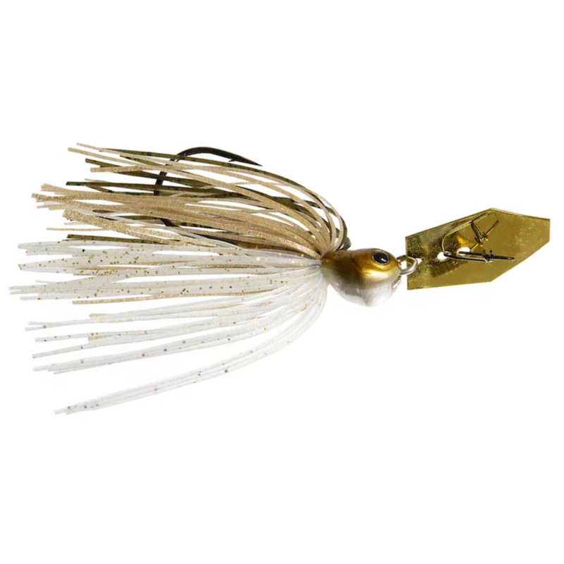 Load image into Gallery viewer, Z-Man Evergreen Chatterbait Jack Hammer - Golden Shiner
