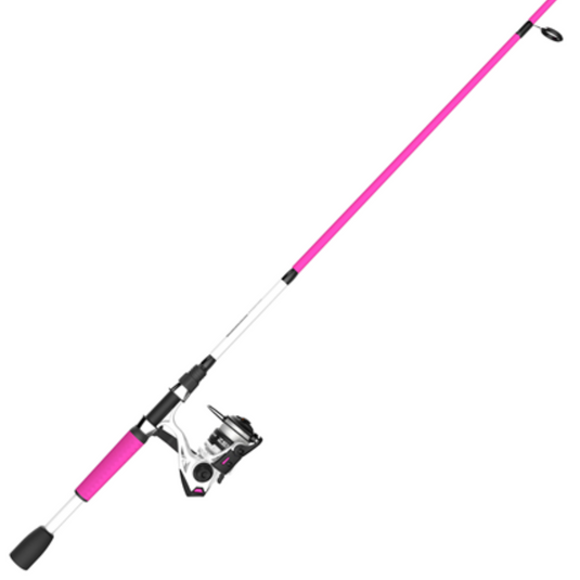 Zebco Roam Spinning Rod & Reel Combo - Pink