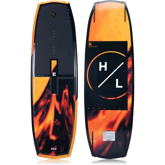 The Hyperlite Baseline Wakeboard - Orange and Black