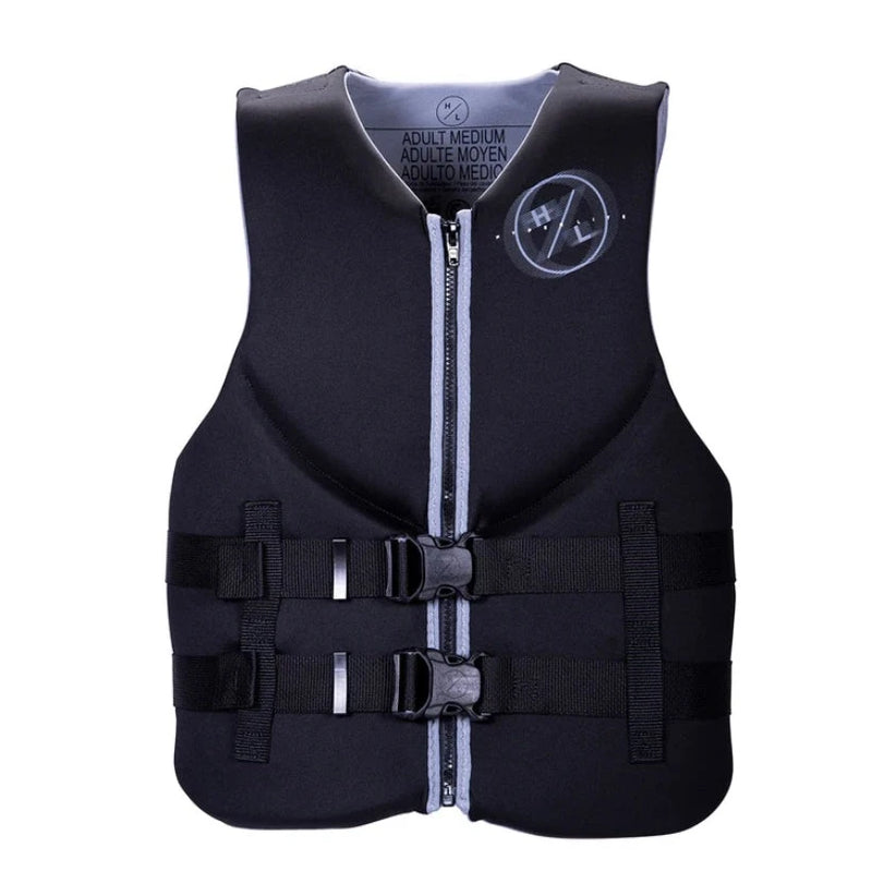 Load image into Gallery viewer, Hyperlite Men&#39;s Indy CGA Life Jacket - Black and Grey
