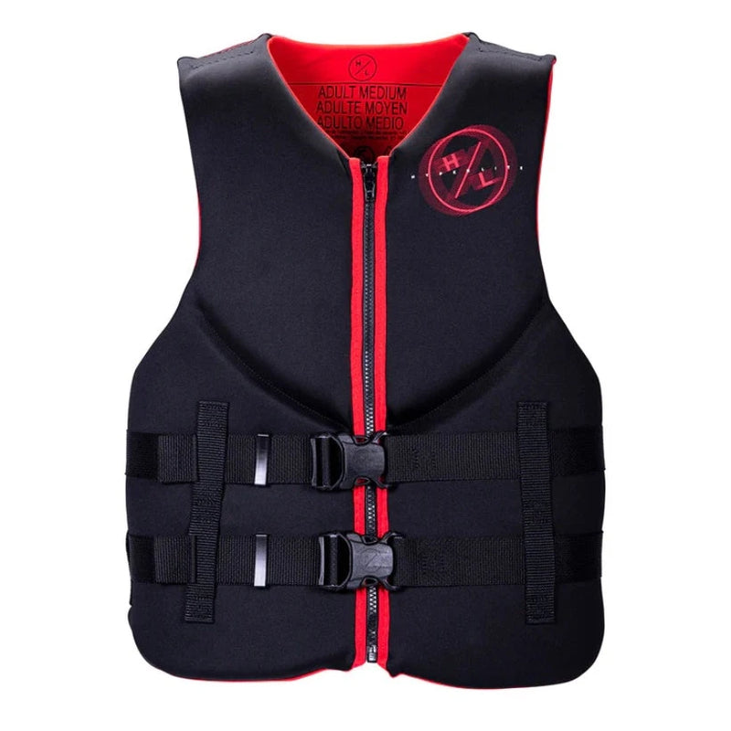 Load image into Gallery viewer, Hyperlite Men&#39;s Indy CGA Life Jacket - Black and Red
