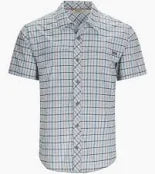 Simms Mens Stone Cold SS Button Up Shirt