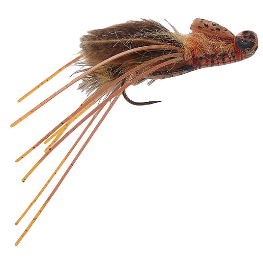 Umpqua Creek Crawler Flies - Dirty Orange