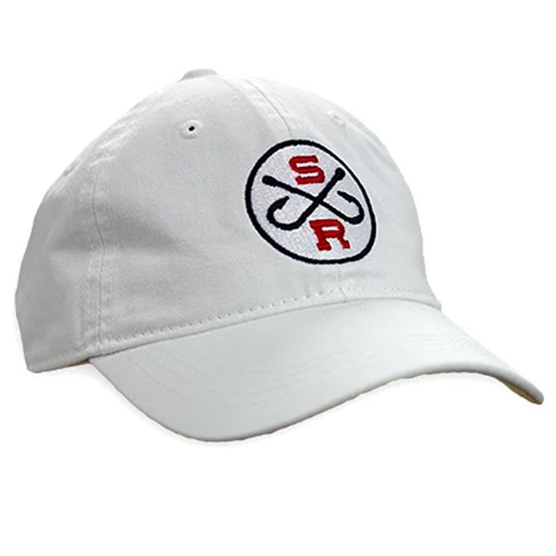 Load image into Gallery viewer, Southern Reel Outfitters hat White round southern reel outfitters round logo.
