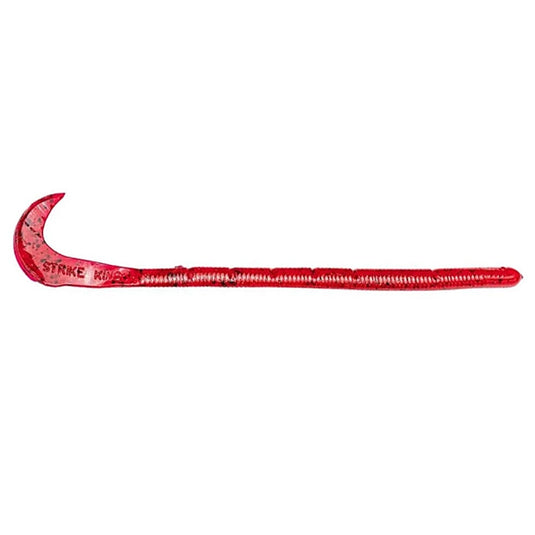 Strike King Rage Tail Thumper Worm Delta Red